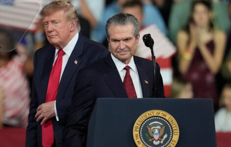 Republican billionaire Rick Jackson is walking a Trump tightrope in his quest to lead Georgia